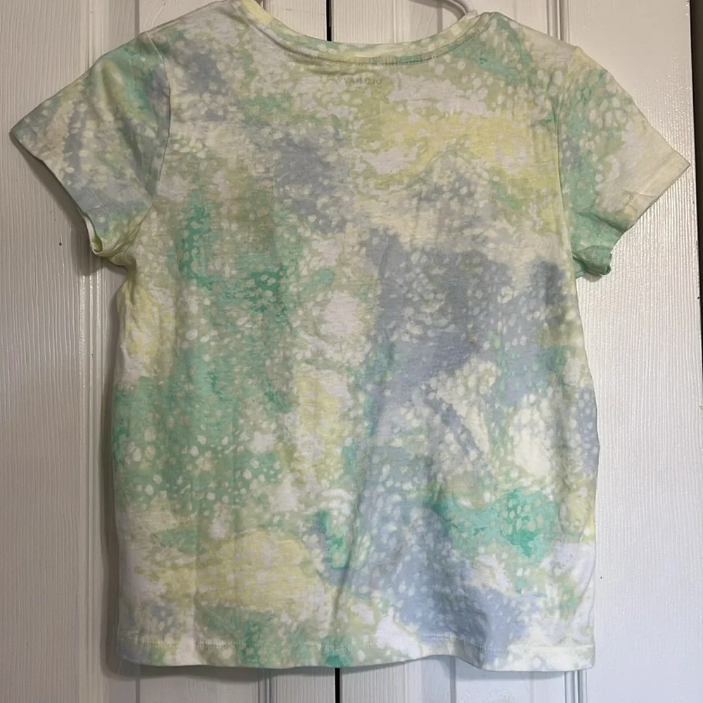 Old Navy Breathe In & Enjoy the Sunshine Graphic Tee Tie Dye Size L